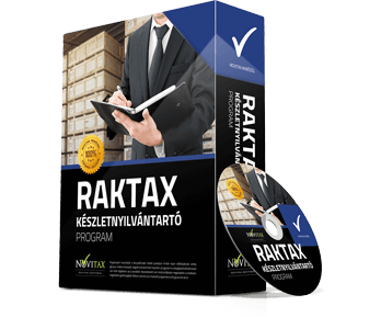RAKTAX Készletnyilvántartási és raktárkezelő program