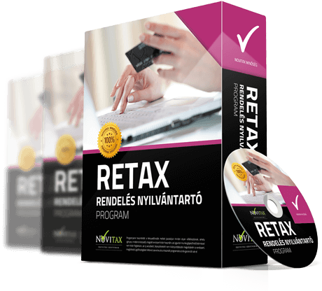 RETAX Rendelés nyilvántartó program